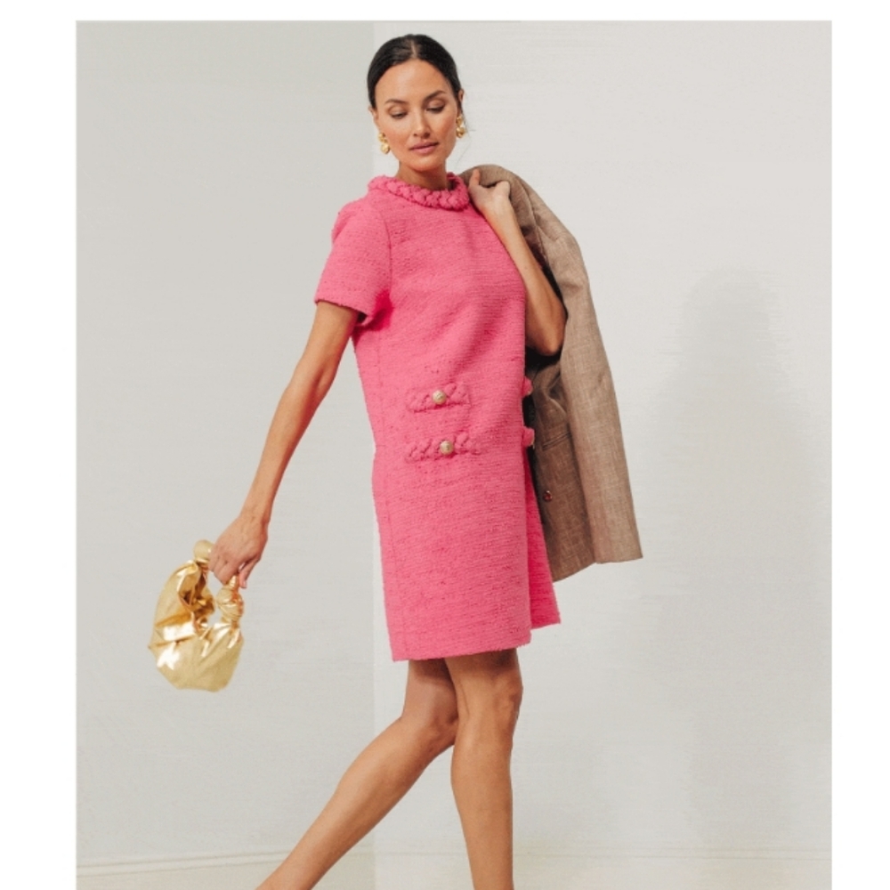 Tuckernuck Jackie Dress | Hot Pink | XXL